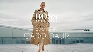 Preview one of the must-have pieces from boss curated by caro daur.
take a first look at trench coat new collaboration, available october
1...