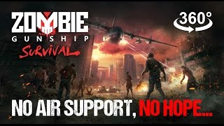 Zombie Gunship Survival - No Air Support, No Hope... (360° Video) screenshot 3