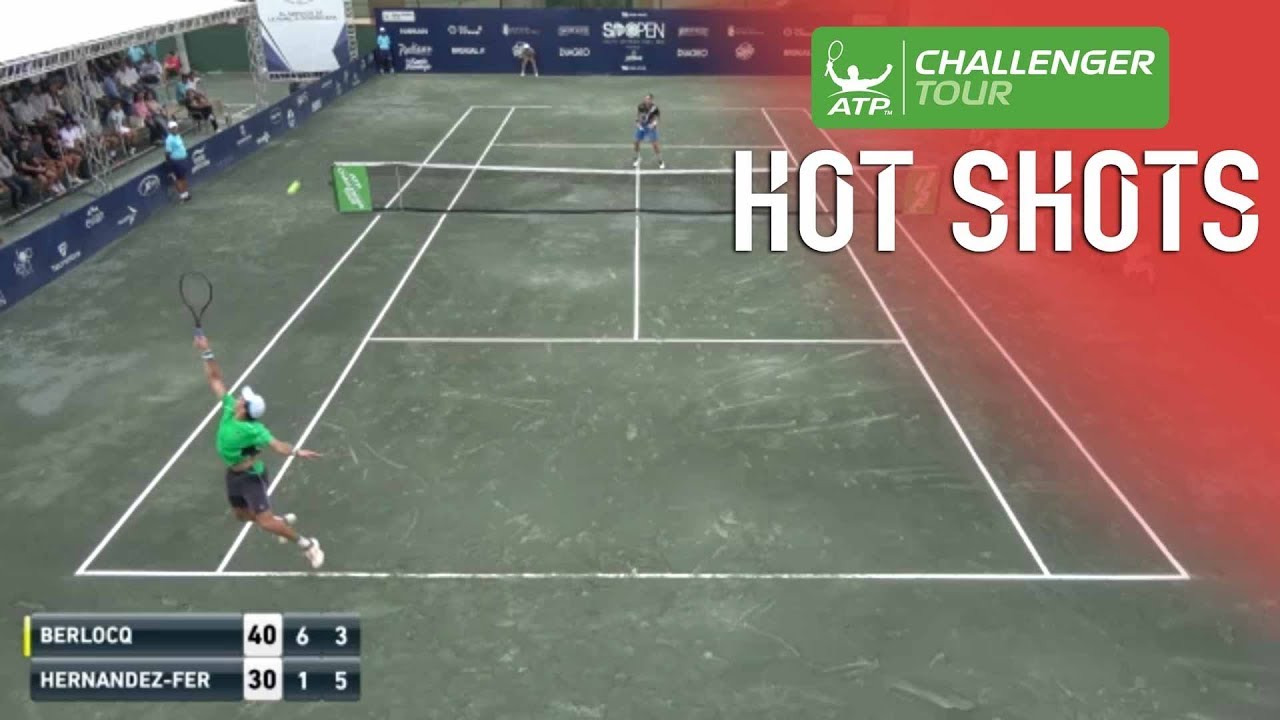 Hot Shot: Berlocq Strikes Twirling Lob In Santo Domingo