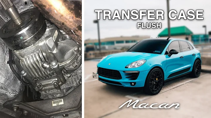 Transfer Case Flush/Oil Change Easy DIY - Porsche Macan S 2015+