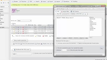 Mysql database tutorial show, select, limit and order by. part 2
