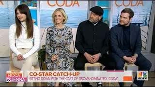 Cast of 'Coda' Appear On The Today Show (2022)