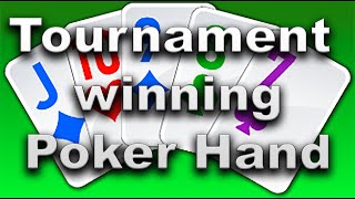 Gunter Nezhoda s Tournament winning Poker Hand on Americas Card Room