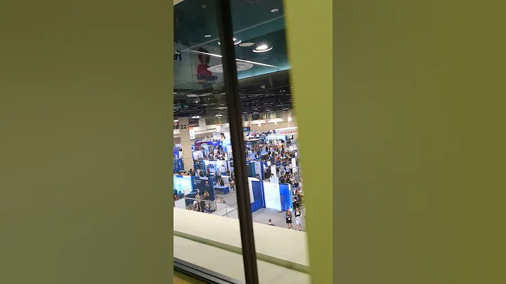 Phenomenal we arrived at the international place OCCC, gymnastics field