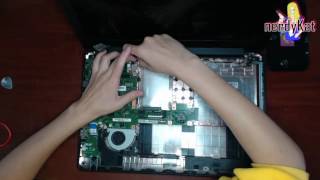 ASUS X553M disassembly +  