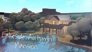 Bloxburg Build | Lakeside Autumn Mansion (800k) by Azylo 41,398 views 4 years ago 40 minutes