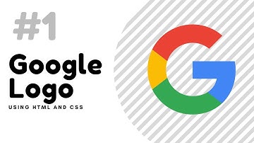 How to create Google logo using HTML & CSS