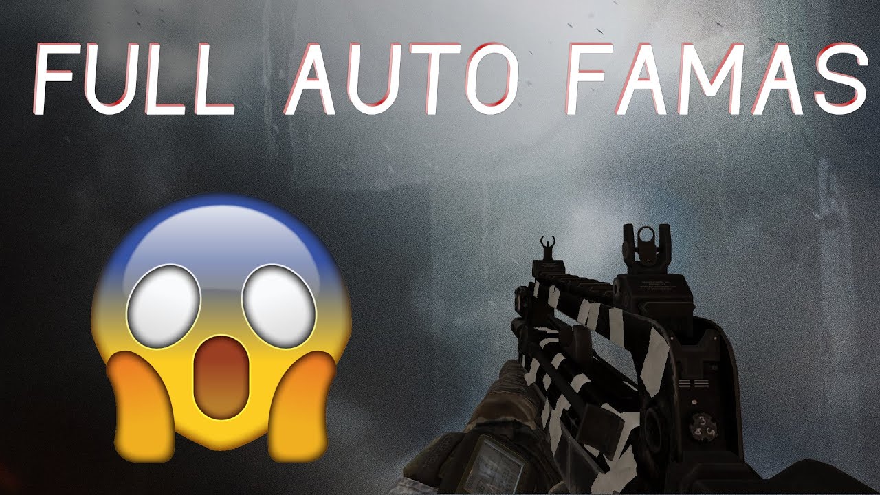 Famas Full-Auto in Modern Warfare 3 (FR 5.56 ) - YouTube