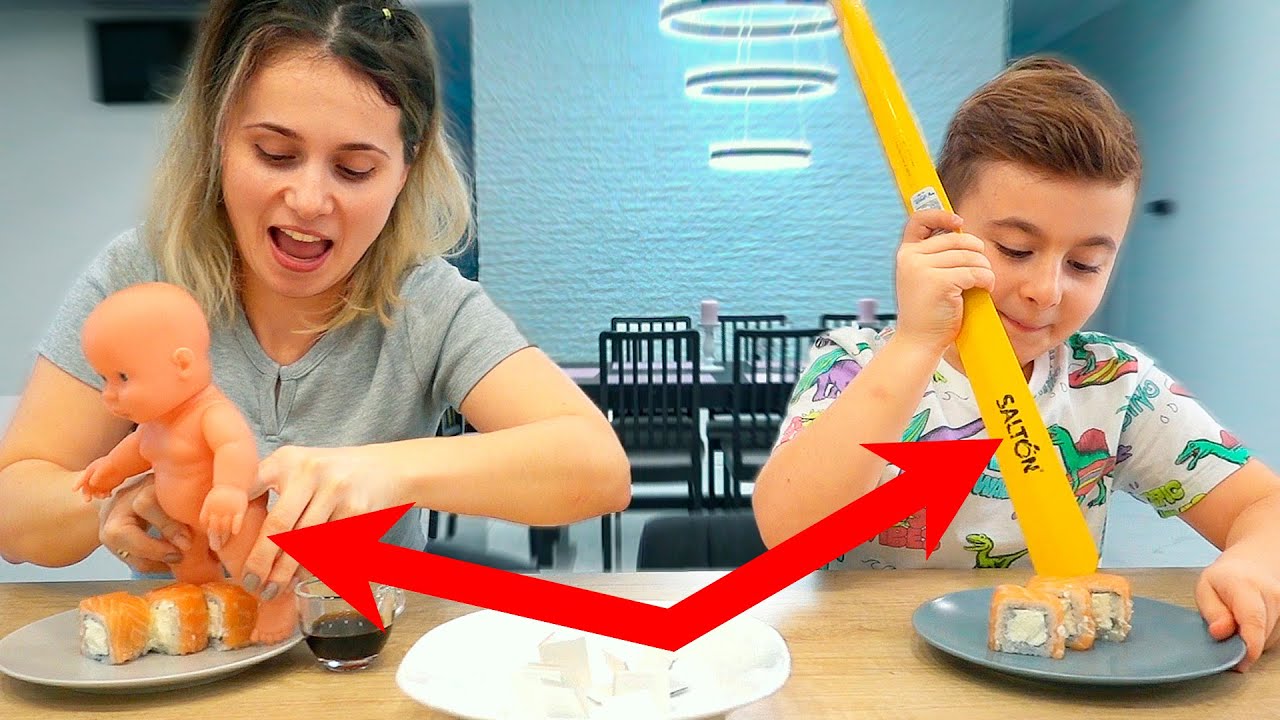 Mancam cu Obiecte Stranii Challenge cu mama