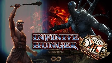 Facing the INFINITE HUNGER for the First Time! (Noob VS POE Endgame)