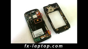 Disassembly BlackBerry Torch 9860 - Battery Glass Screen Replacement