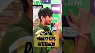 Digital marketing interview jobplacement digitalmarketingcourse