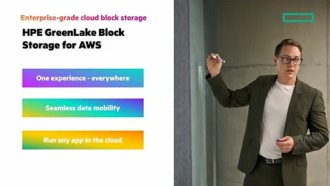 New HPE GreenLake Block Storage for AWS | Chalk Talk