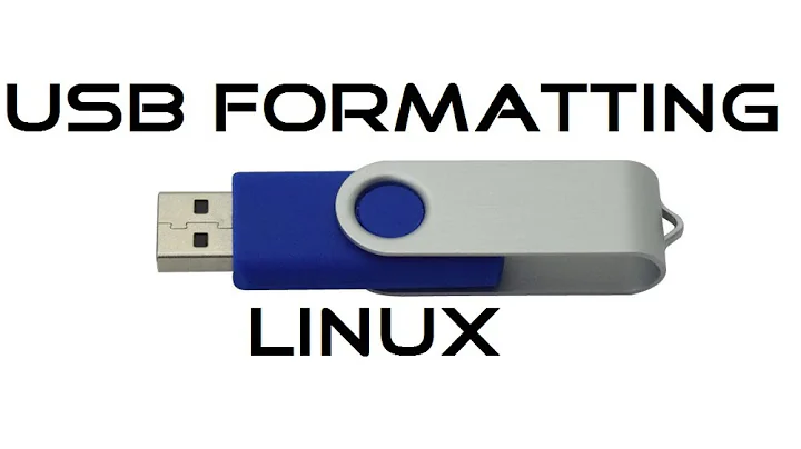 Formatting USB Drives Linux