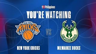 NBA TV Philippines: New York Knicks vs. Milwaukee Bucks (YOU'RE WATCHING) Bumper [29-OCT-25]