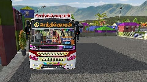 SENTHIL KUMARAN Bus Mod Released for Bussid || Don