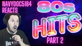 Number 1 Hits of the 80s Reaction (Part 2)
