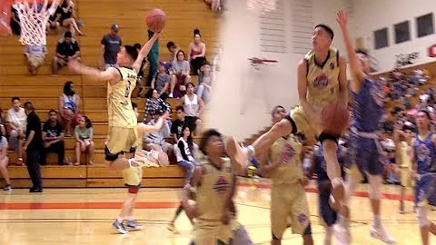 BOUNCY 5'9 Guard Walter Lum Shows Intriguing PG Ability!! NorCal Asian American Game Highlights - DayDayNews