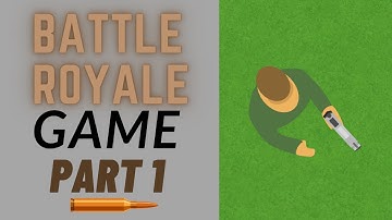 How to make a BATTLE ROYALE Game!(Scratch)