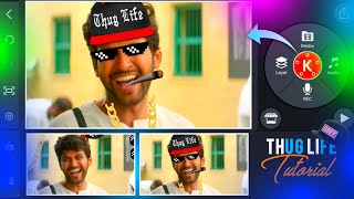 How to edit Thug life videos in mobile ⚡🔥|| Kine master || by Telugu  Tech and Creations screenshot 4