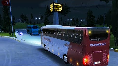Bus Simulator Ultimate - Gameplay 118 - ÇANAKKALE TO IZMIR (Turkey 🇹🇷) MERCEDES TRAVEGO X