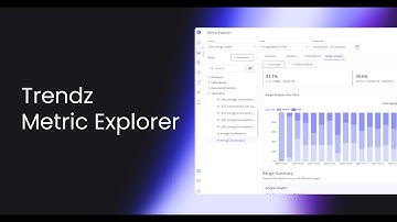 Trendz Metric Explorer: Explore Telemetry & Create New Metrics Without Code