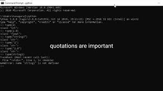Python Episode 3 Values and Data Types
