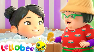 Bath Time Song! | @KidsKaraokeSongs | Sing Along | ABC 123 | Fun Cartoons