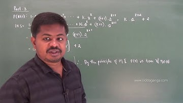 1 PUC - MATHEMATICS - MATHEMATICAL INDUCTION - PART 3