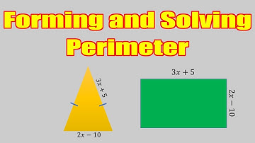 How to form and solve equations using perimeter of shapes #formingandsolving #Perimeter #equation