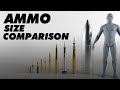 Ammunition Size Comparison