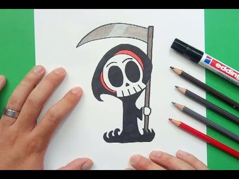 Video: Cómo Dibujar La Muerte Con Un Lápiz Oblicuo