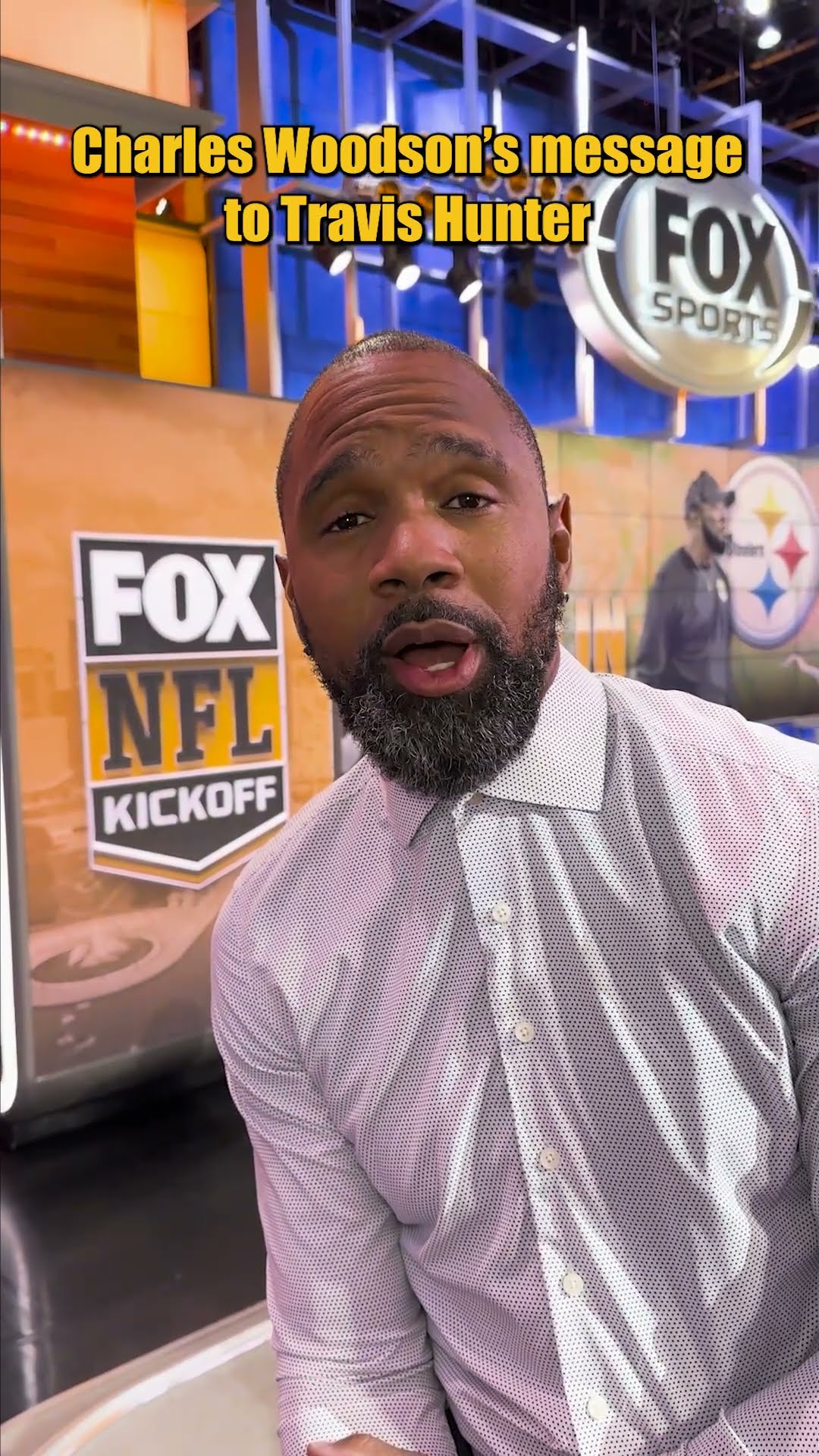 Charles Woodson's message to Travis Hunter after winning the Heisman ? #cfb #heisman #football