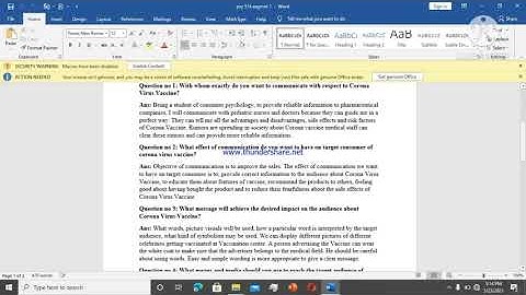 VU Consumer Psychology (PSY514) Assignment no 1 idea solution. Spring semester 2021