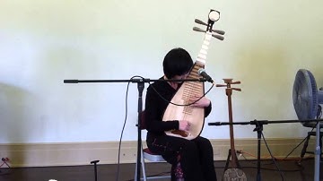 Min Xiao Fen Playing Ancient Pipa, July 2011