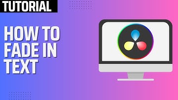 How to Fade Text In and Out in Davinci Resolve 20