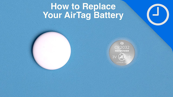 Apple AirTags - How to Change the Battery