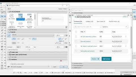 NBS Chorus in ArchiCAD (Uniclass) - Part 3 of 4 - Labeling associated objects or elements
