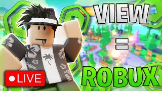 pls Donate Donating Robux To Viewers roblox Giveaway