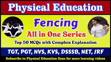 Fencing MCQs with Answers & Explanations for Competitive Exams | TGT PGT | NET JRF | DSSSB