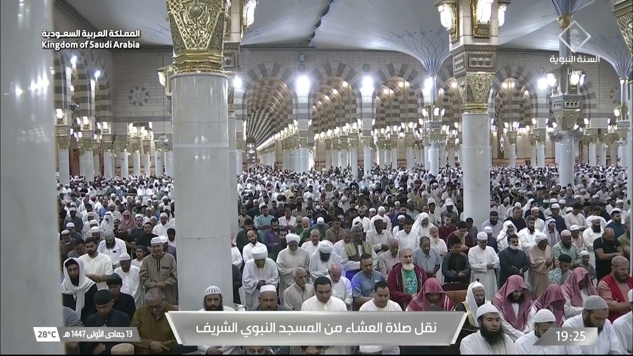 صلاة العشاء للشيخ عبدالله البعيجان 13 جمادى الأولى 1447هـ