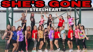 she's gone | steelheart |dance fitness | zumbabe