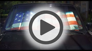 Auto Expressions Patriot Sunshade STD- Pep Boys