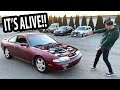 240SX runs and drives for the first time in TEN YEARS.