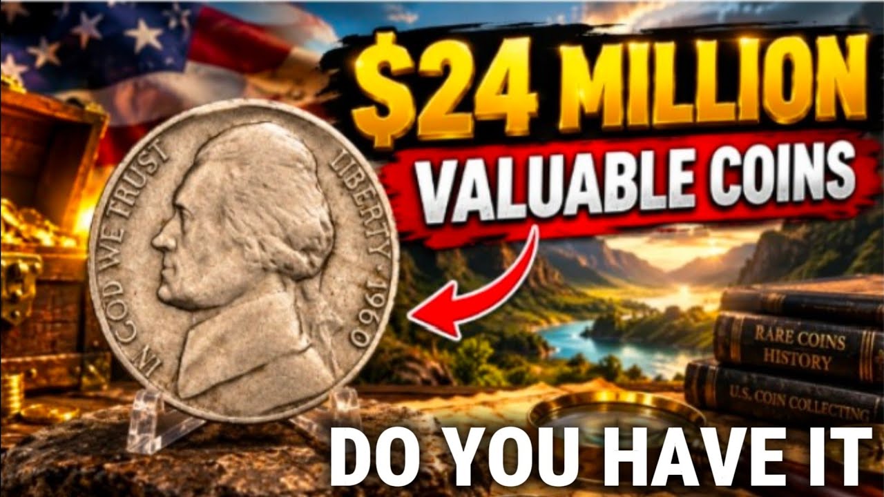 Most Valuable Jefferson Nickel Worth BIG MONEY! 1960 Five Cents