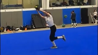 Kayla Reyes - Off Season Winter Workout - Fielding @AthleticsMarinakisHan26