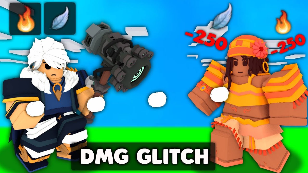 This DAMAGE GLITCH Is GAMEBREAKING! (Roblox Bedwars)