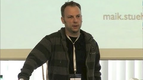 Maik Stührenberg: Quo Vadis XML? (XMLPrague 2013)