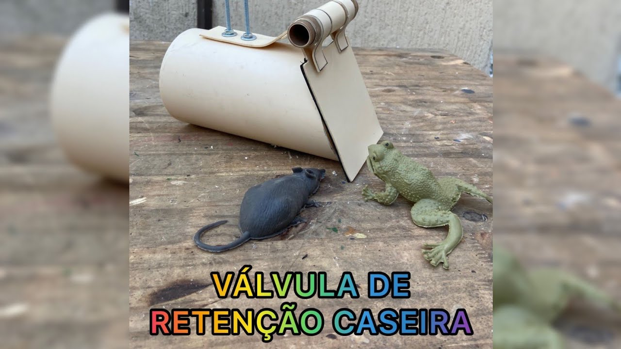 Como fazer uma VÁLVULA de RETENÇÃO.