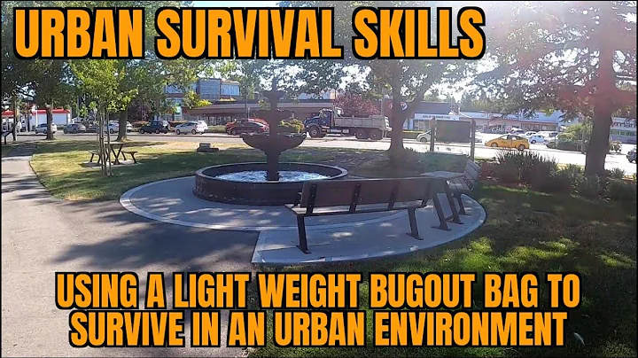 URBAN SURVIVAL SKILLS - Using a light weight bugou...